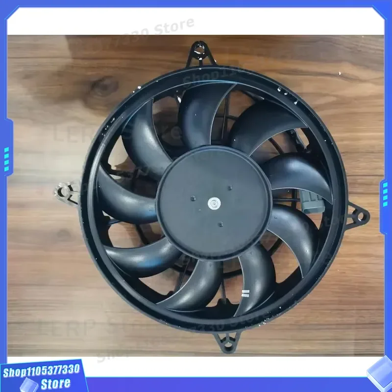 225mm Brushless DC Cooling Fan 9 Inch High Airflow Silent Blower for Automotive Industrial Electronics Heat Dissipation