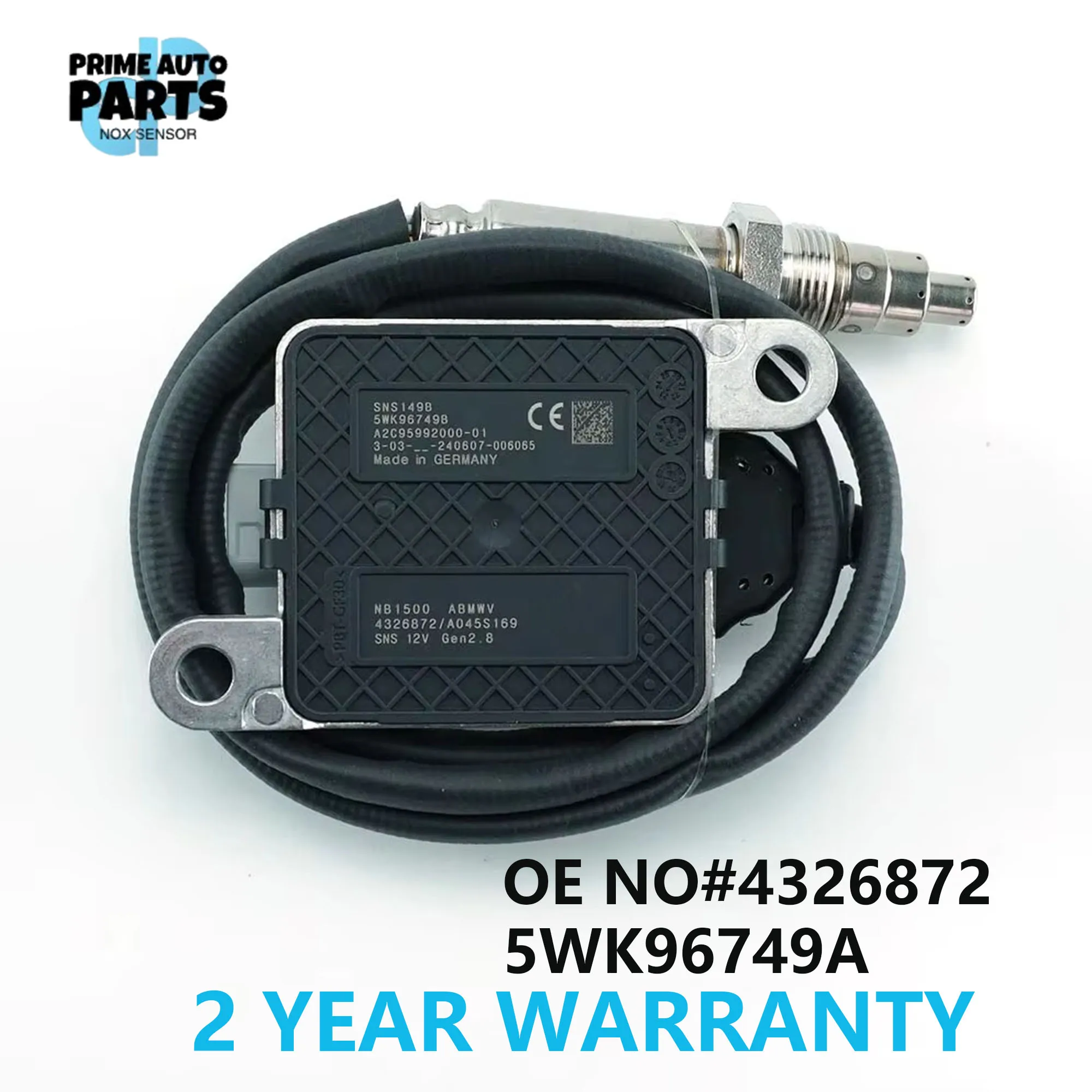 

4326872 5WK96749A 5WK96749B High Quality Nitrogen Oxygen Sensor For 2013-18 Cummins ISX 15.0 ISX 11.9 Nox Sensor