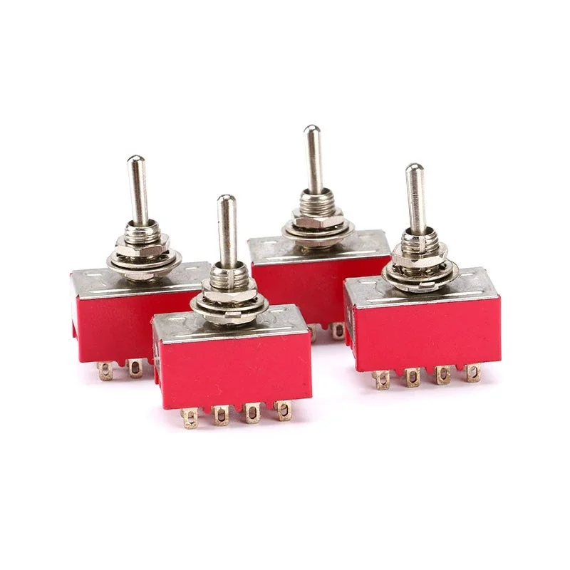 Interruptor de palanca, interruptor de brazo giratorio y batido MTS-102-103-202-403-223, palanca no/reinicio automático