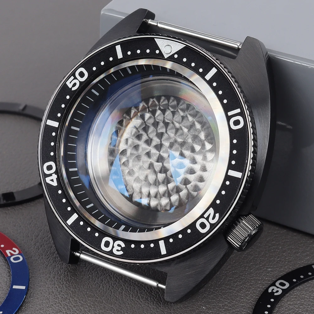

41mm Dive Watch Steel Case Sapphire glass For NH34 NH35 NH36 NH38 NH70 NH72 4R35 4R36 Movement Wristwatches Watch Box 28.5mmDial