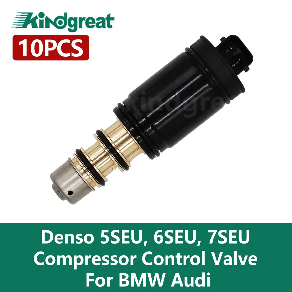 

10PCS/lot For BMW Audi 5-series E60 E61 E67 520d 745d M47 N47Air Conditioner Compressor Control Valve Denso 5SEU, 6SEU, 7SEU