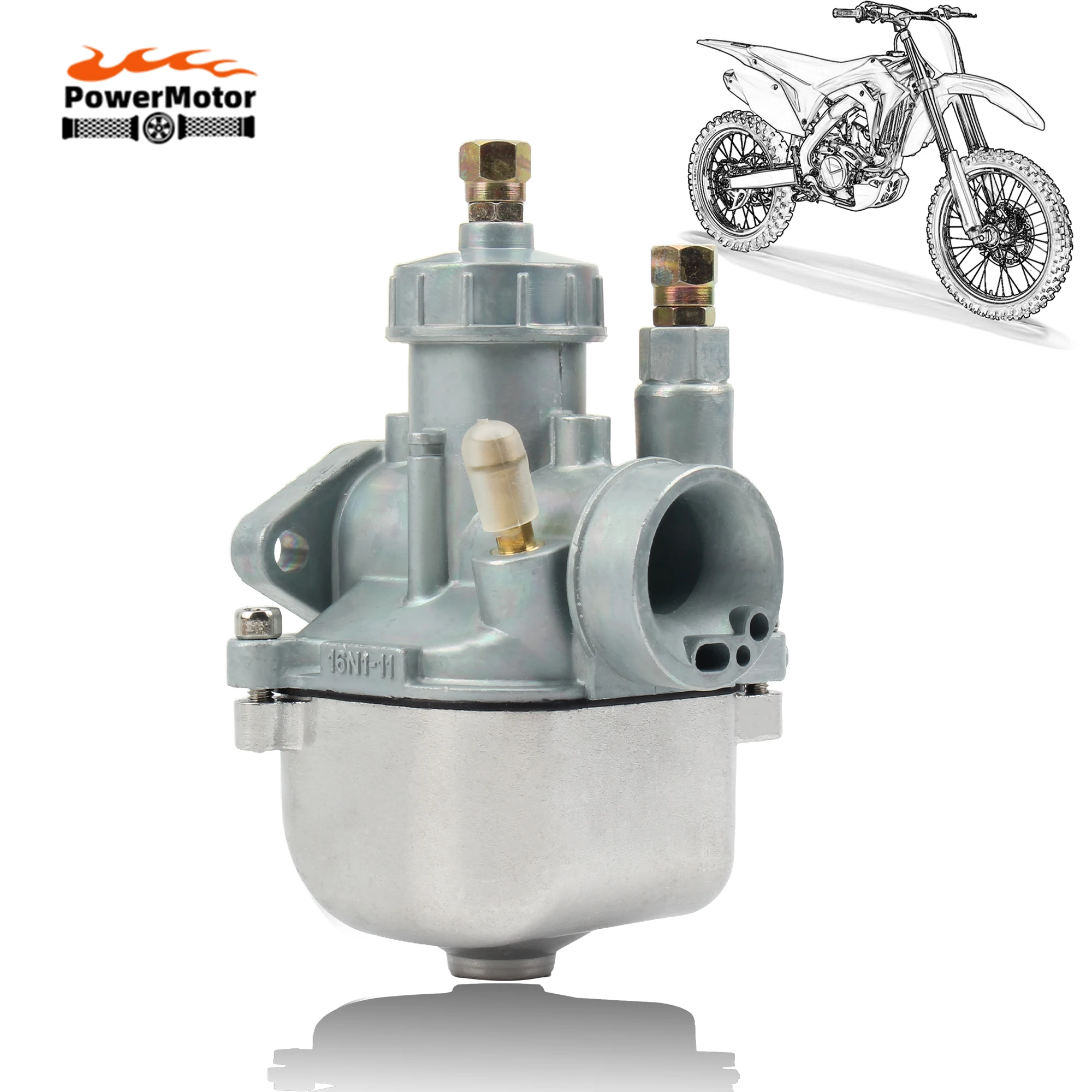 Motorcycle Carburetor 16 19 21 MM Carburetor For BVF 16N1-11 For Simson S50 S51 S53 S60 S70 S80 S83 SR50 SR80 KR51 Pit Dirt Bike