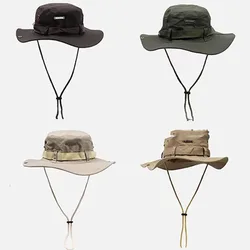 Summer Wide Large Brim Men Fisherman Hat Waterproof UV Protection Sun cap Hiking Fishing Climbing Oversized Safari Bucket Hats
