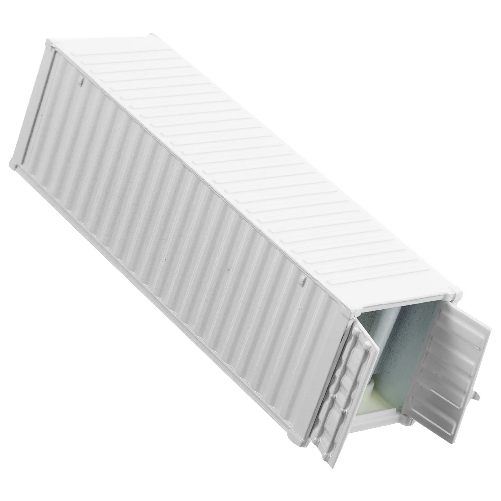 Modelo de contenedor de aleación 1:50, vehículo de transporte, accesorios de juguete, camiones, carro de construcción, tren, accesorio DIY