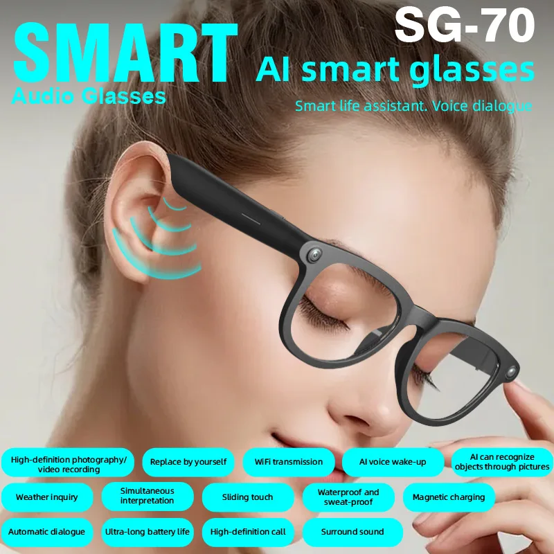 Ai Smart Glasses Bl…