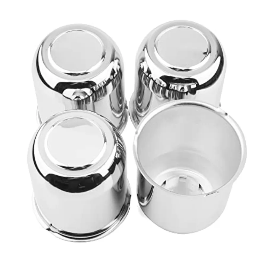 

4Pcs Trailer Wheel Center Caps Fit " Center Bore Truck Trailer RV SUV Wheels Rims 3.74 Carbon Steel Caps