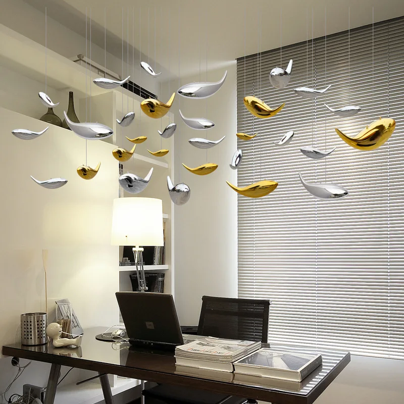 Creative Home Decoration Ceiling ， Shop Hot Pot Chain Air Pendant