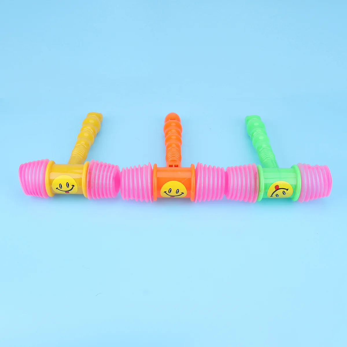 5pcs Baby Kids Squeaky Hammer Toy Music Educational Rhythm Development Grip Comfortable Painted Handle Gift Birthday Party For