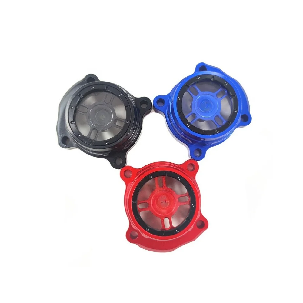 Motorcycle Accessories CNC Engine Hollow Transparent Oil Filter Cover For Honda CRF250L CRF300L CRF 250L 300L Rally