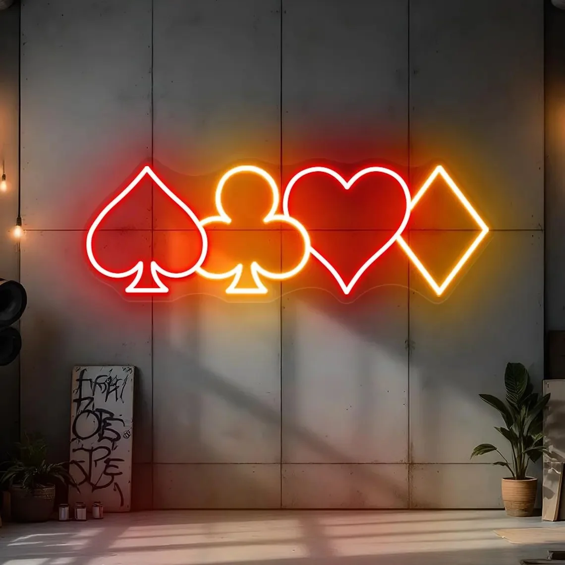 poker-neon-sign-casino-playing-cards-poker-led-wall-sign-gambler-poker-led-sign-poker-cards-led-light-custom-neon-sign