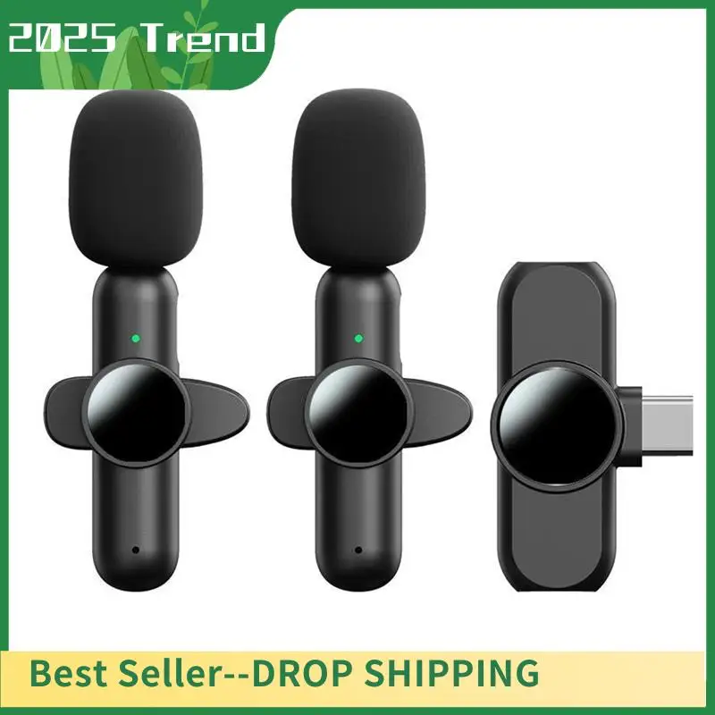 أفضل العروض ميكروفونات Lavalier اللاسلكية التوصيل والتشغيل للحد من الضوضاء ومزامنة تلقائية وطية صدر السترة وبث مباشر ومدونات الفيديو والمقابلة