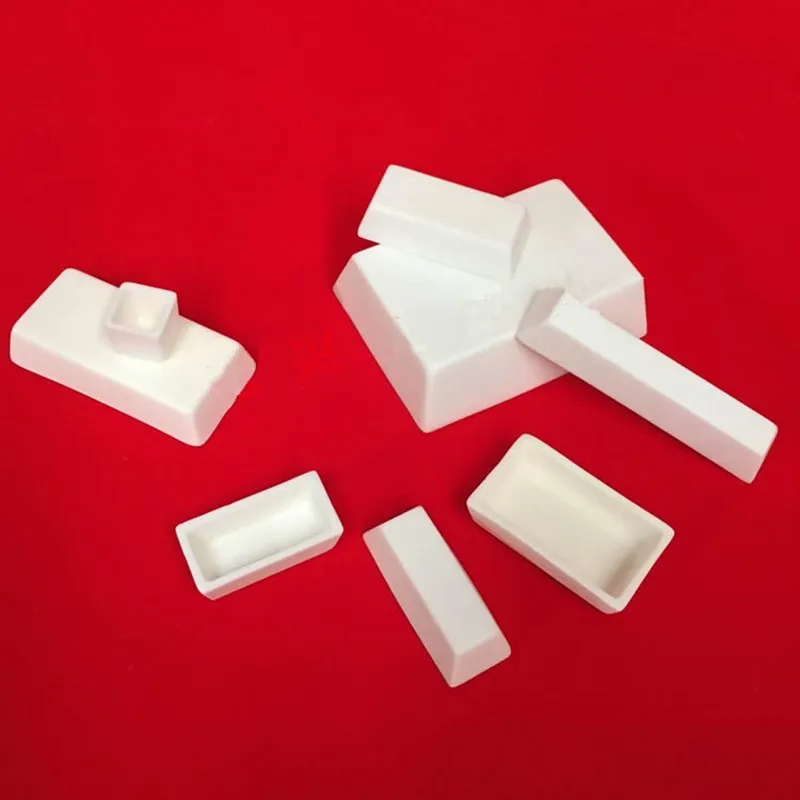 Trapezoidal Corundum Boat  / 99.3% Alumina Crucible / Corundum Crucible / Al2O3 Ceramic Crucible / Sintered Crucible