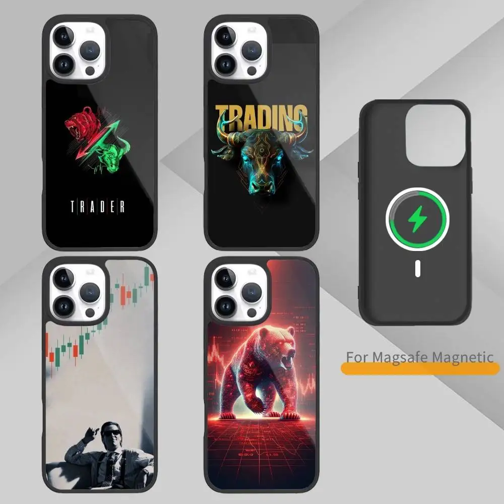 

Forex Day Trading Day Trader Phone Case For iPhone17,16,15,14,13,12,11 Plus,Pro Max Magnetic Magsafe Wireless Charging