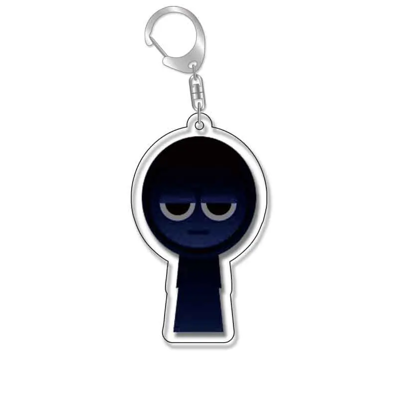 Acryl-Sprunki-Schlüsselanhänger für Accessoires Sprunki Oren Raddy Gray Brud Vineria Anhänger Schlüsselring Schlüsselkette Schmuck Geschenke für Fans – Detail 10