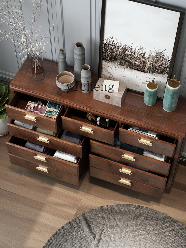 a2 Living Room Storage Cabinet Large Capacity Bedroom Five Six Seven Eight Nine Drawer Cabinet