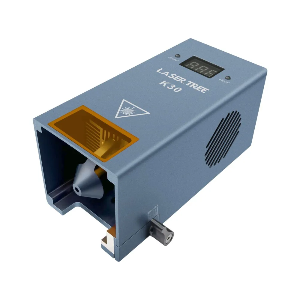 

30W DIY Leaf Wood Engraving Module CNC Metal Lazer Cutting Head for Rubber Leather to US Address