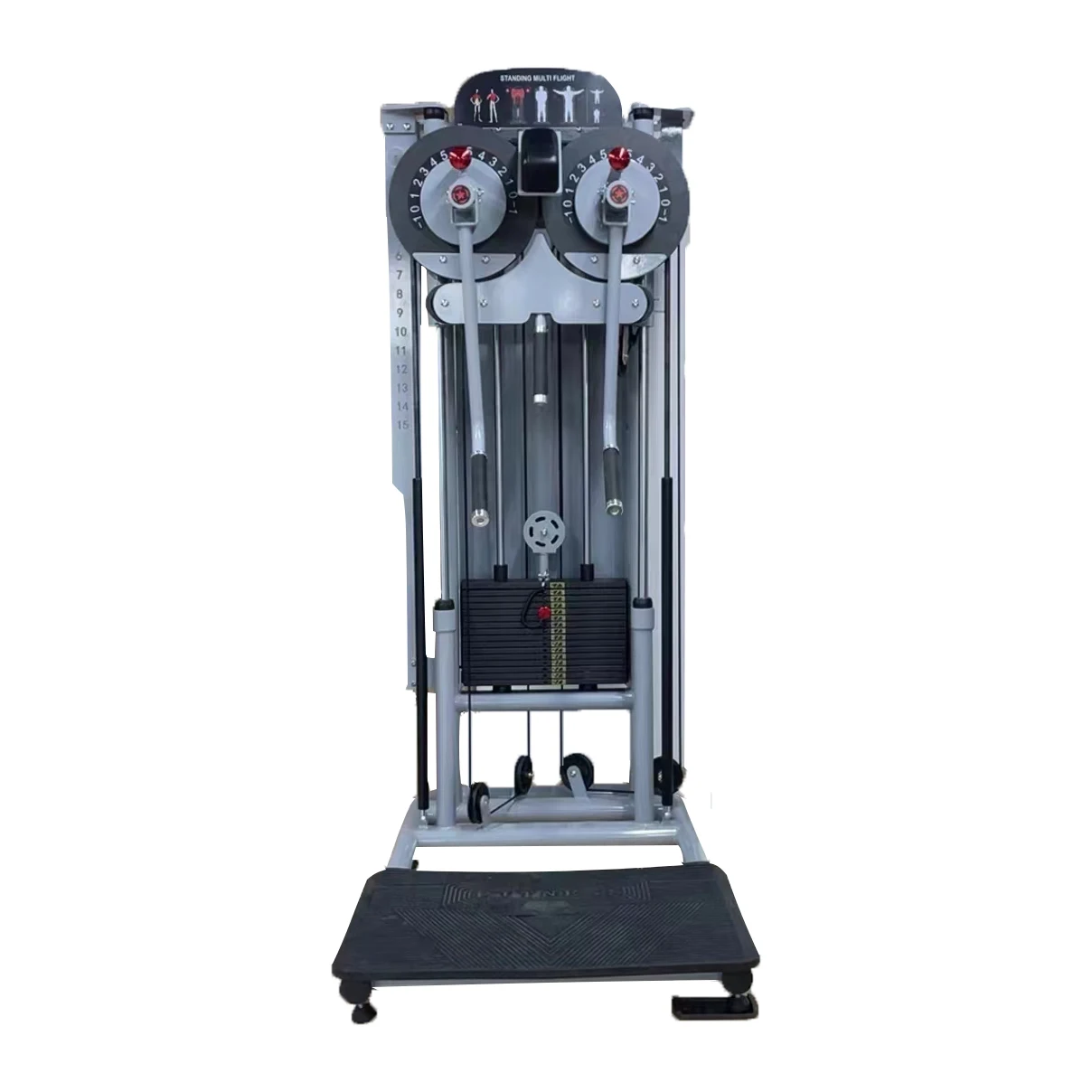 New Product Standing Multi Flight Standing Lateral Raise Machine Chest Shoulder Equipment