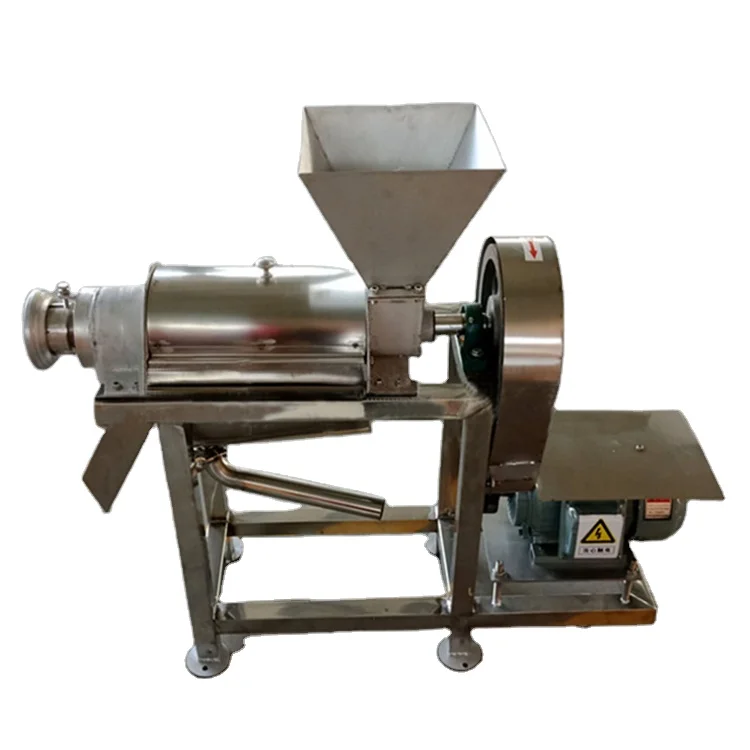 Industrial Fruit Juice Crushing Juicer Machine/ Screw Type  Juice Extractor