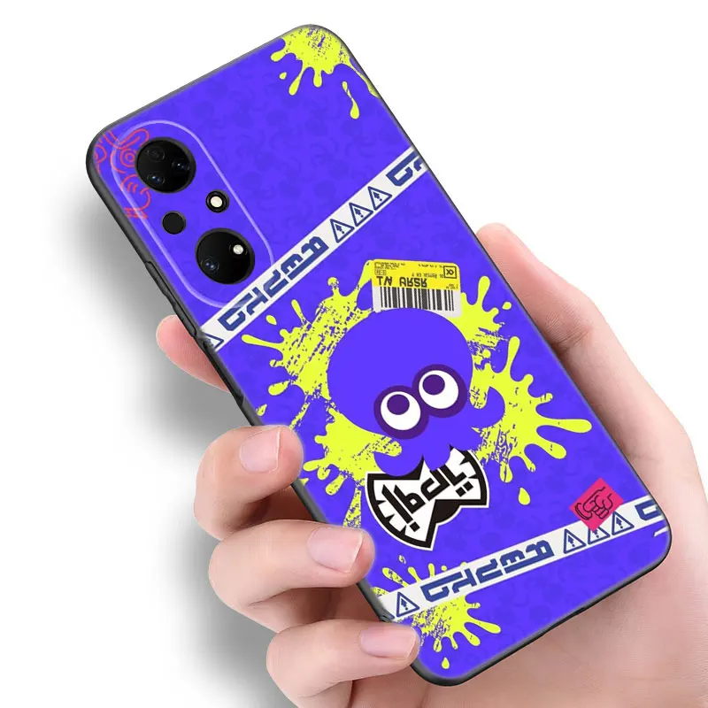 Game Splatoon 3 Phone Case For Huawei Pura 70 Ultra P20 P30 P40 Lite P60 Art P50 Pro P50E P Smart 2018 2019 2020 2021