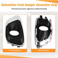 A64P-1 par para Jeep Compass 2014-2017 luz antiniebla delantera izquierda derecha bisel 68213205AA 68213204AA