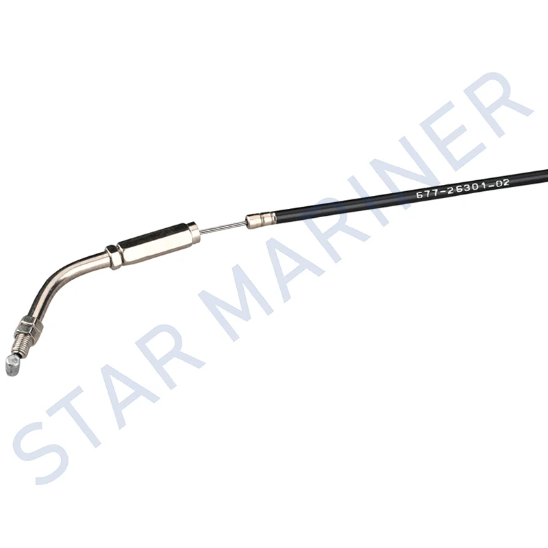 677-26301 Throttle Cable For Yamaha Outboard Engine 6HP 8HP 677-26301-00 677-26301-02 Boat Motor Aftermarket Parts
