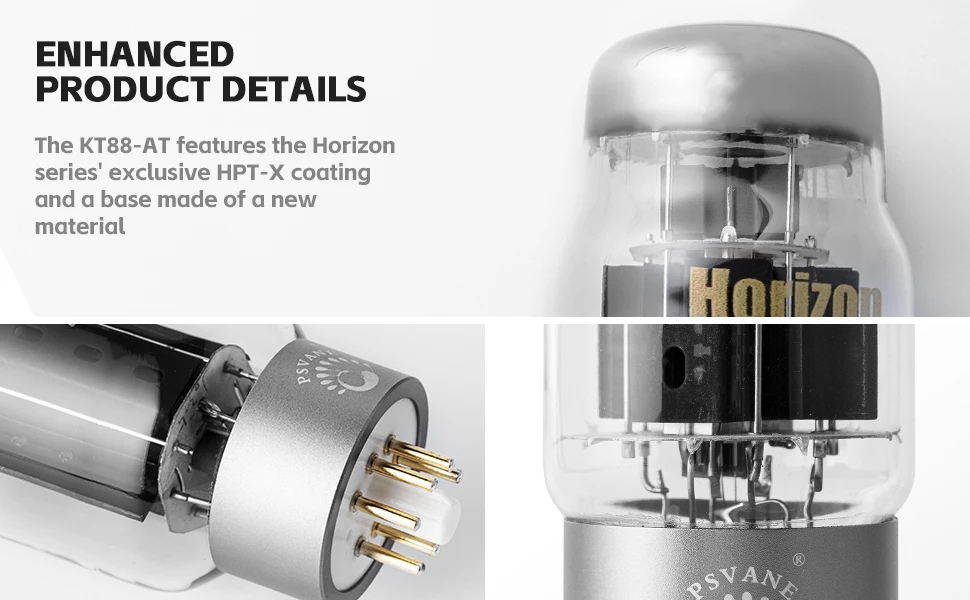PSVANE Horizon KT88-AT Vakuumröhrenverstärker ersetzt KT88 KT120 6550 KT90 HIFI Audio Ventil Röhrenverstärker abgestimmt Quad – Detail 3