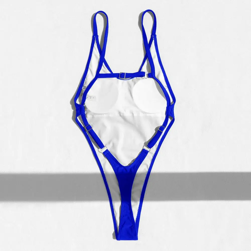 Sexy Backless String Mini Micro Thong Women Swimwear One Piece Swimsuit Female Monokini High Leg Cut Bathing Suit Swim image 4