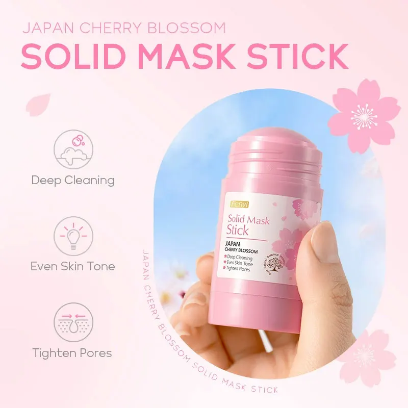 Cleansing Solid Face Mask Stick Cleans Pores Remove Acne Blackhead Oil Control Lighten Moisturizing Beauty Skin Care