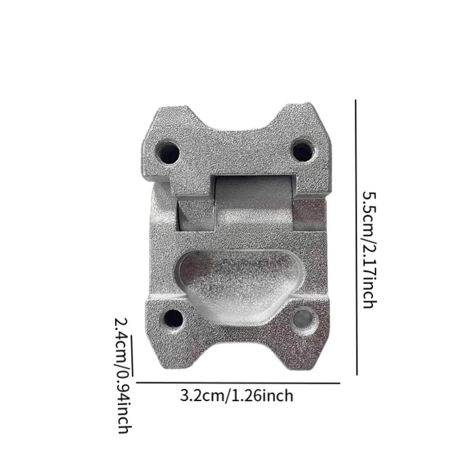 Motorbike Side Luggage Case Hinge Kit Heavy Duty Top Case Fastener for Custom Accessories for Motorcycle