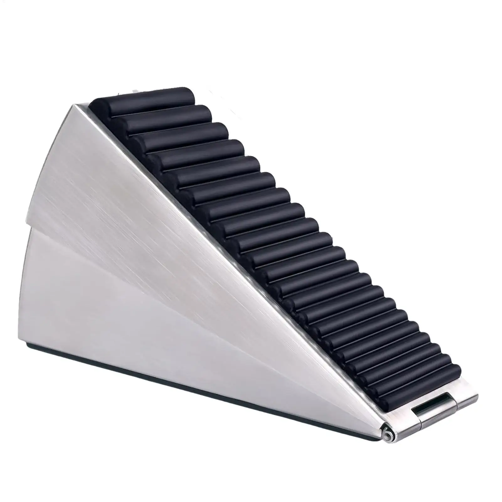 Heavy Duty Door Stopper Height Adjustable Spring Loaded Wedge Door Rear Retainer Non-Slip Door Stop For Home OfficeDodgers