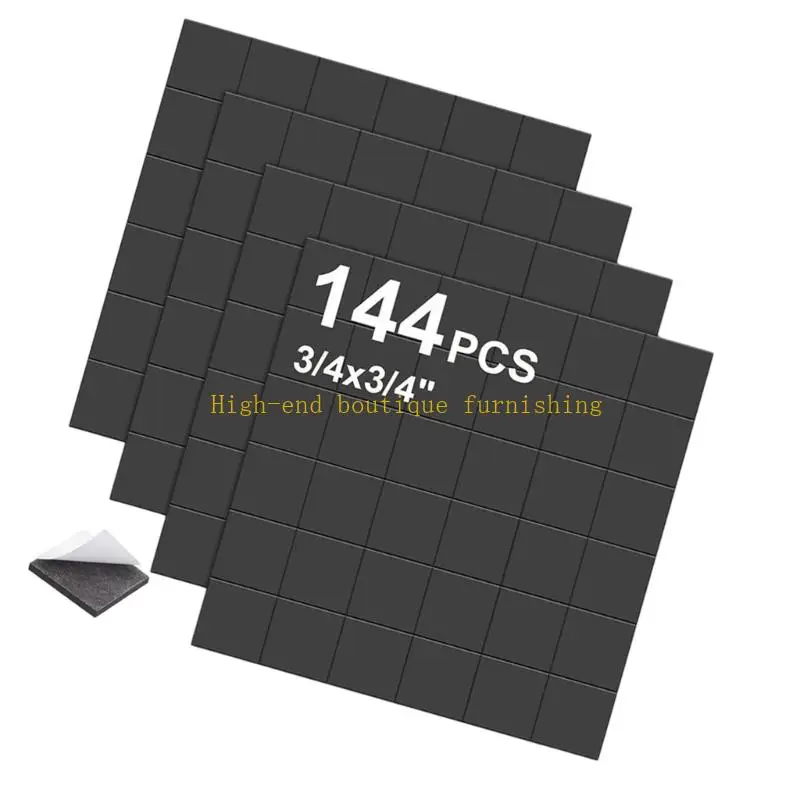 L9NB Multipurpose Stickers 144Pcs 2cm Squares With Strong Backing For Home Or School