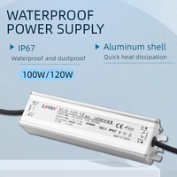 100W 120W LED Waterproof Switching Power Supply AC 100-240V to DC 12V 24V Converter IP67 XLG-100 XLG-120