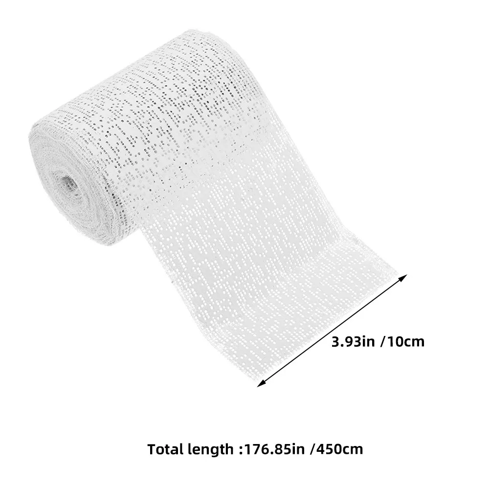 2 Rolls Plaster Cloth Versatile Sculpting Plaster Gauze for Belly Casting Mask Making Art Craft Body Molds Scenery Construction