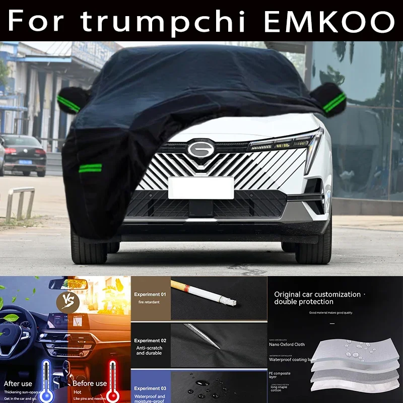 

For trumpchi EMKOO Outdoor Protection Full Car Covers Snow Cover Sunshade Waterproof Dustproof Exterior Car accessories