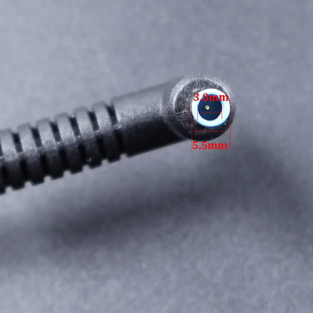 Laptop Power Charger Repair Welding Cable DC Power Supply Plug 4.5*3.0mm Full Copper Strip Magnetic Ring for HP Dell