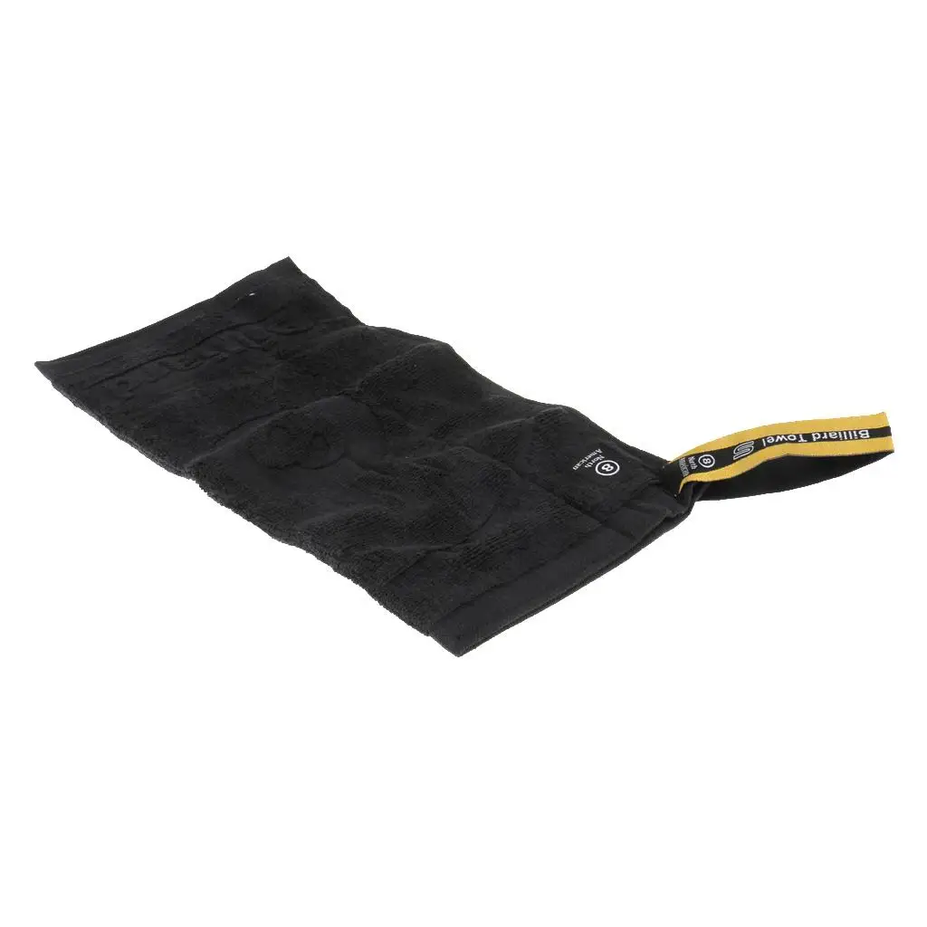 

Полотенце из чистого хлопка для снукера, бассейна, бильярда с металлическим крючком