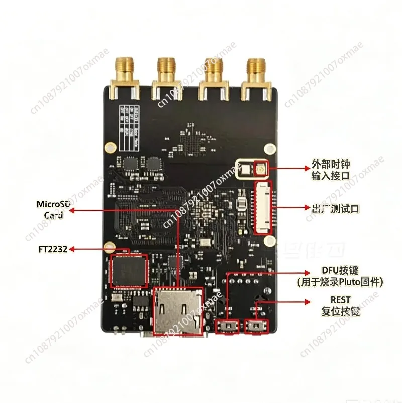 Pluto SDR FPGA Development Board, Xilinx Zynq7020, AD9363 RF Transceiver,Onboard JTAG Debug, Software Defined Radio SDR Platform