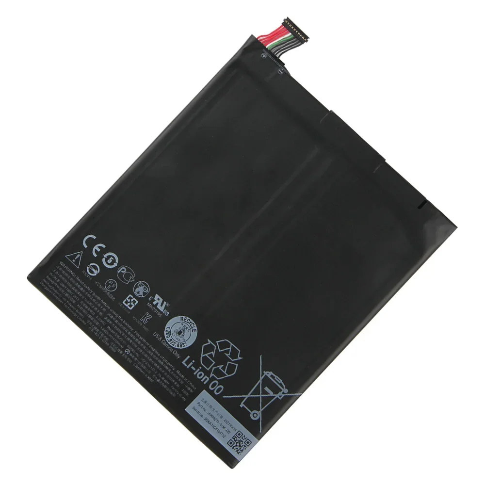 Replacement Battery B0P82100 BOP82100 6700mAh For HTC TH1 Google Nexus 9 Tablet PC 8.9 High Quality Batteries With Tool