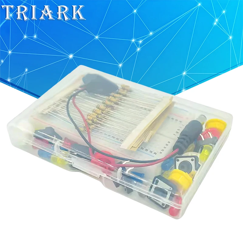 Starter kit 10 in 1 kit new Starter Kit mini Bread board LED jumper wire button for arduino Compatile with For UNO R3