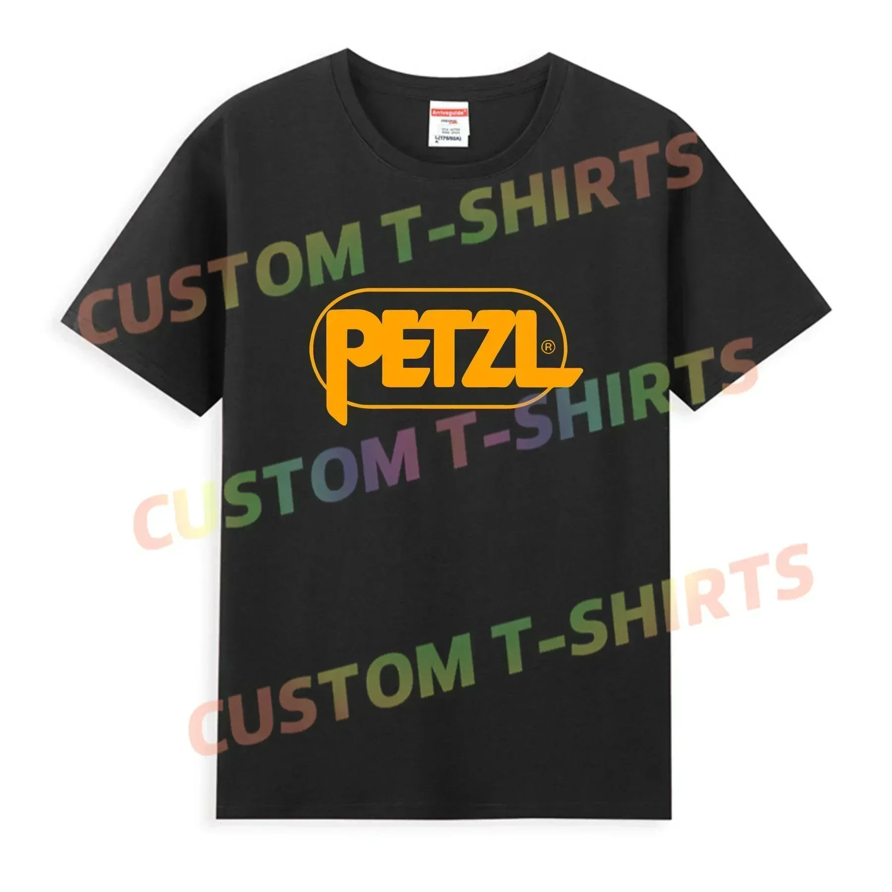 

Men T Shirt Casual PETZL Life Wall Climbing Hiking and Trail Running Camping Drifit T-shirt Comfortable Streetwear S-3XL