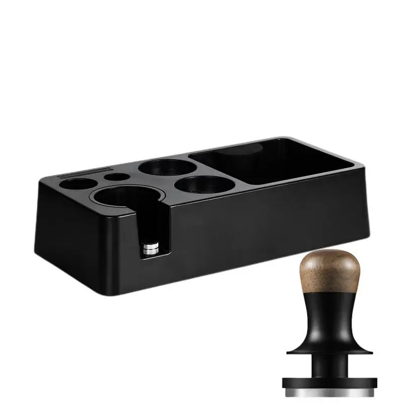 Espresso Tamper Holder Adjustable Tamper Stand Coffee Tamping Station Accurate Opening Coffee Tamper Holder And Espresso Machine