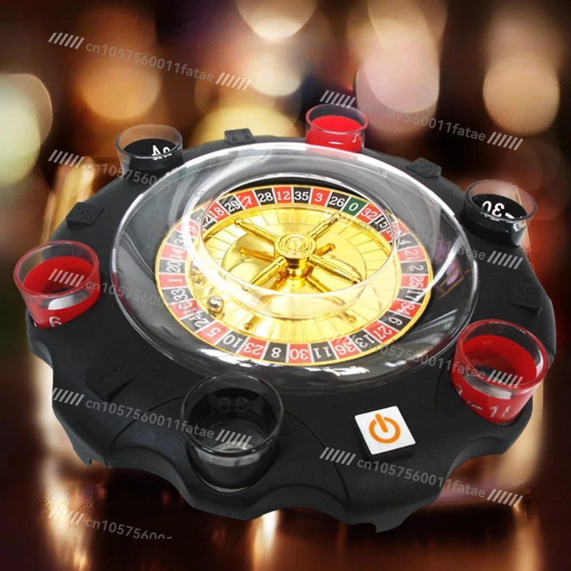 

Turntable Electric Roulette, Bar KTV Party Game Props Turntable Game Props