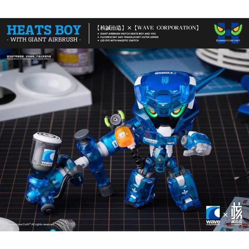 Earnestcore Craft Oryginalny mechanizm Earnestcore Gotowy produkt Seria Trójstronna wspólna edycja limitowana Ruchomy model gorącego sera