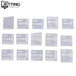 DIY Eleventh Generation 11th Generation Core I9 EVO I7 I5 Win10 Computer Sticker Notebook Label Laptop Metal Sticker