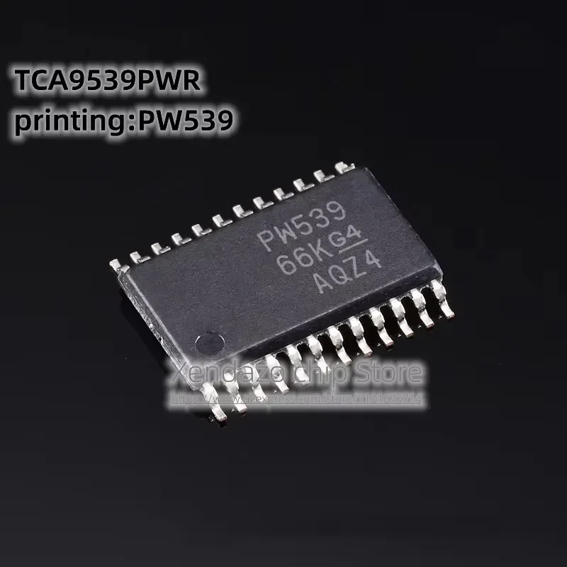 5pcs/lot TCA9539PWR TCA9539 Silk screen printing PW539 TSSOP-24 package Original genuine Interface extender chip