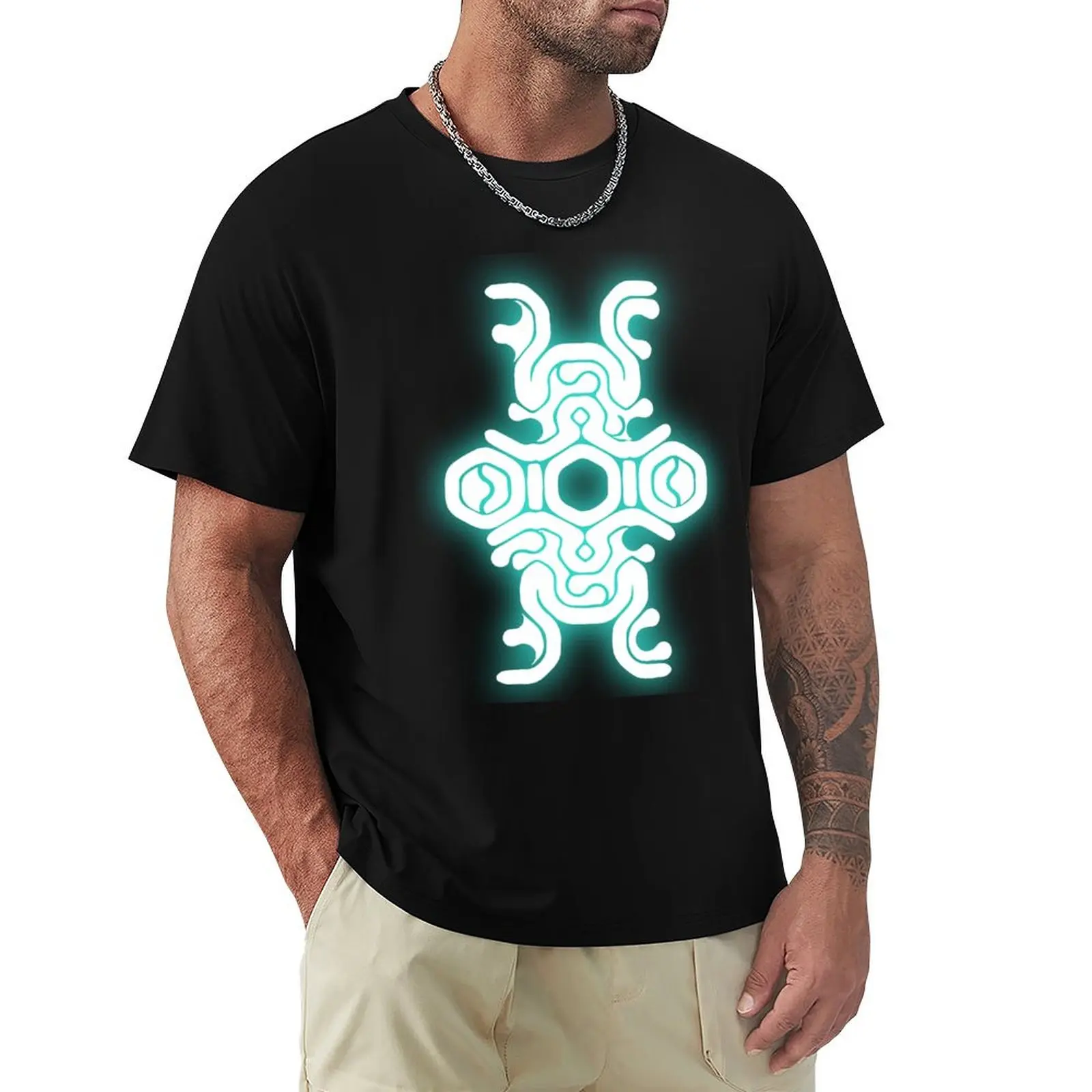 Colossus Weak Point Symbol Shining T-Shirt Basic Breathable Solid Color T-Shirt