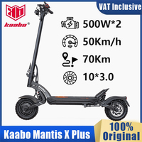 Pre-sell Original EU Stock Kaabo Mantis X Plus Electric Scooter 48V 18.2Ah Mid-Mounted Display NFC USB Charging Smart E-scooter