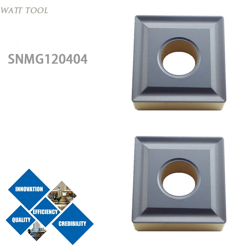 

10 шт., карбидные вставки SNMG120404