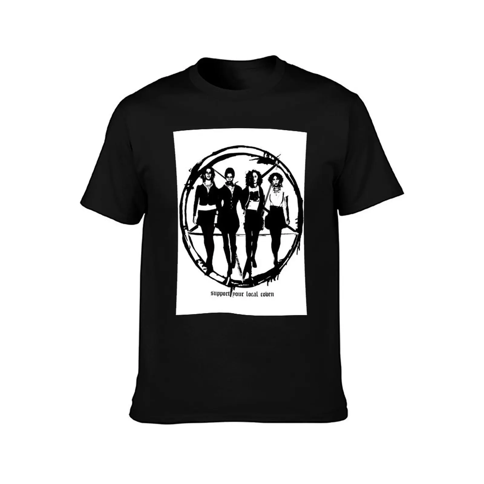 the craft movie T-Shirt, Summer Casual Cotton Tee, Oversized Streetwear Tops, Vintage Graphic Print, Loose Fit Short Sleeve