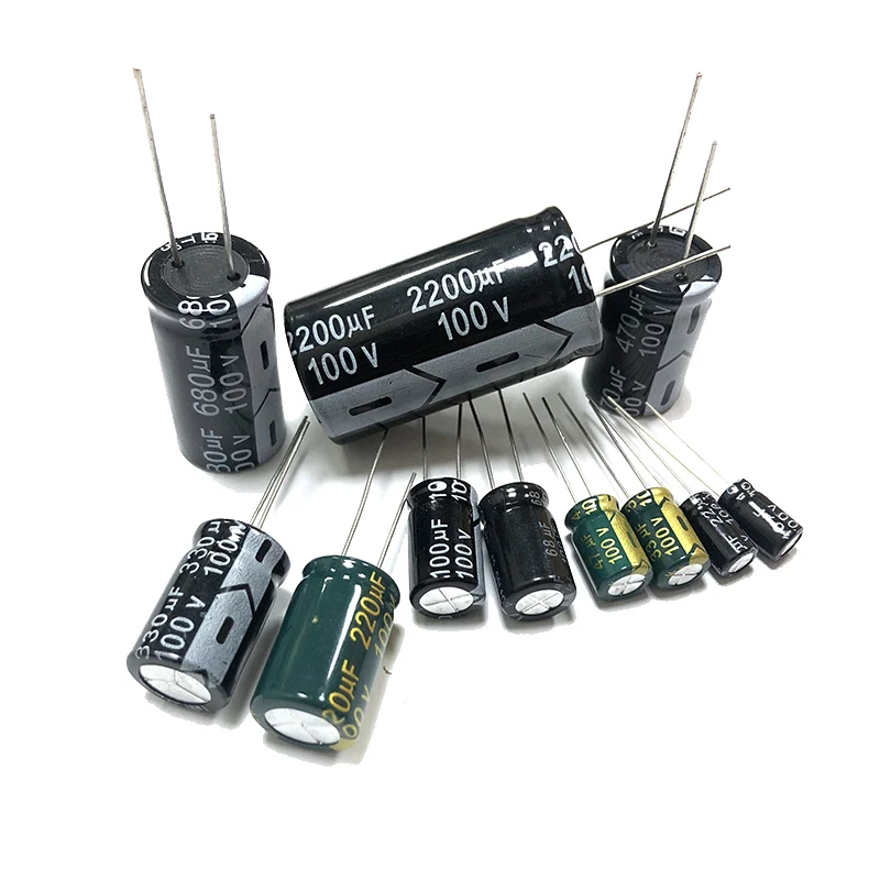 5pcs100V470UF 16x25mm 100vdc Capacitores Eletrolíticos de Alumínio 100V 470UF 100wv 470mf 470MFD